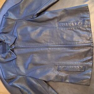 Black Leather Classic Jacket